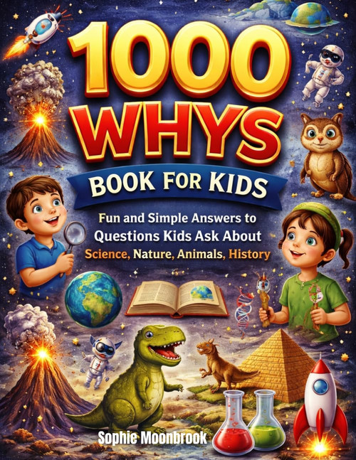 1000 Whys Book for Kids: Fun and Simple Answers to Questions Kids Ask