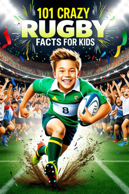 101 Crazy Rugby Facts For Kids: Rugby Gifts for Boys: Fan Book for Rugby