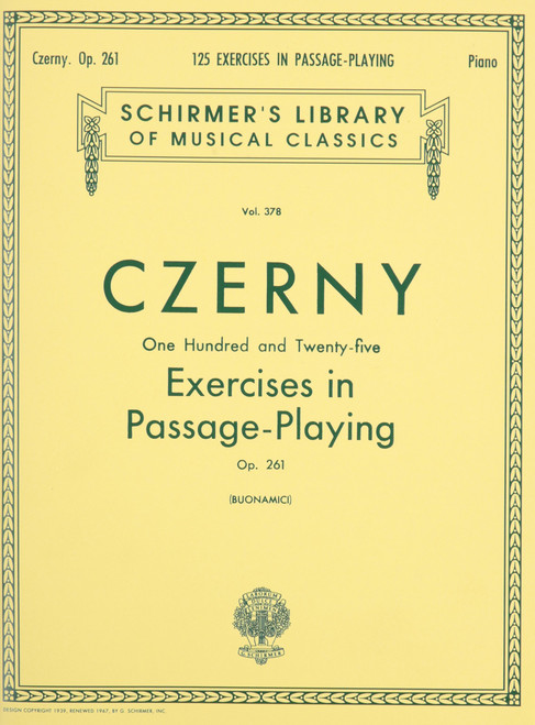 125 Exercises in Passage Playing, Op. 261