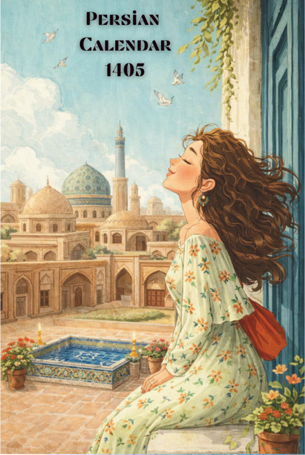 1405 Persian Calendar & Planner: A Daily Organizer for Productivity and