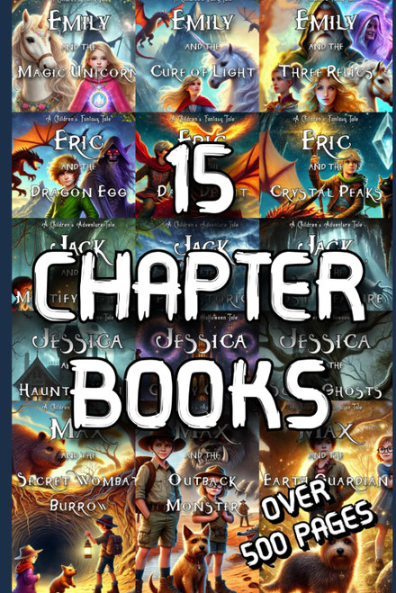 15 Chapter Books for Kids Ages 8-12