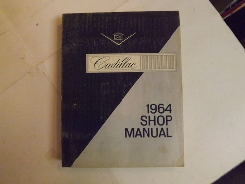 1964 Cadillac Repair Shop Manual Original