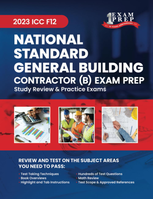 2023 ICC F12 National Standard General Building Contractor (B) Prep