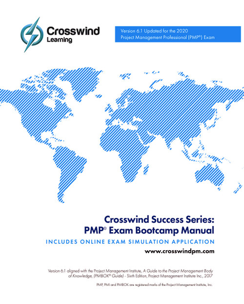 2024 Exam: Crosswind Success Series: PMP Exam Bootcamp Manual with exam