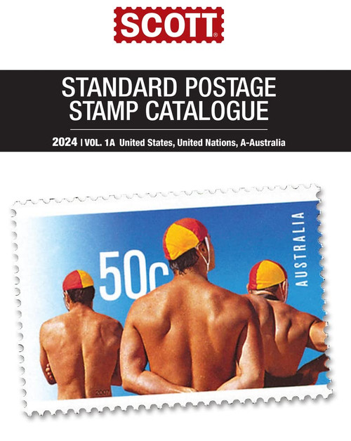 2024 Scott Stamp Postage Catalogue Volume 1: Cover Us, Un, Countries A-B