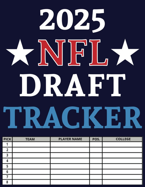 2025 NFL Draft Tracker: Perfect for Draft Parties