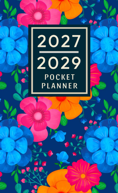 2027-2029 Pocket Planner: 3 Year Monthly Calendar