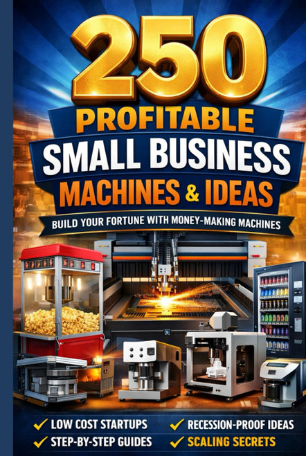 250 PROFITABLE SMALL BUSINESS MACHINES & IDEAS