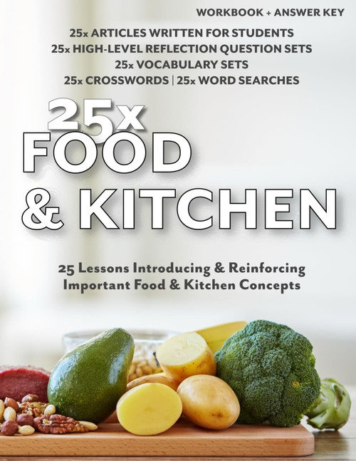 25x: Food & Kitchen: 25 Mini-Lessons To Introduce & Reinforce Important