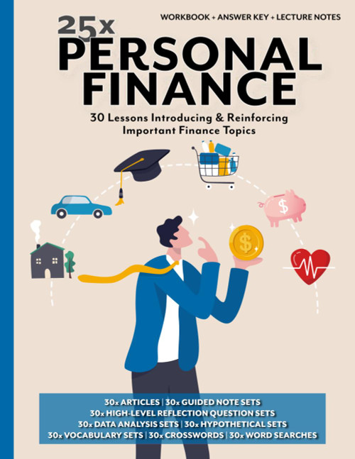 25x: Personal Finance: 25 Mini-Lessons To Introduce & Reinforce
