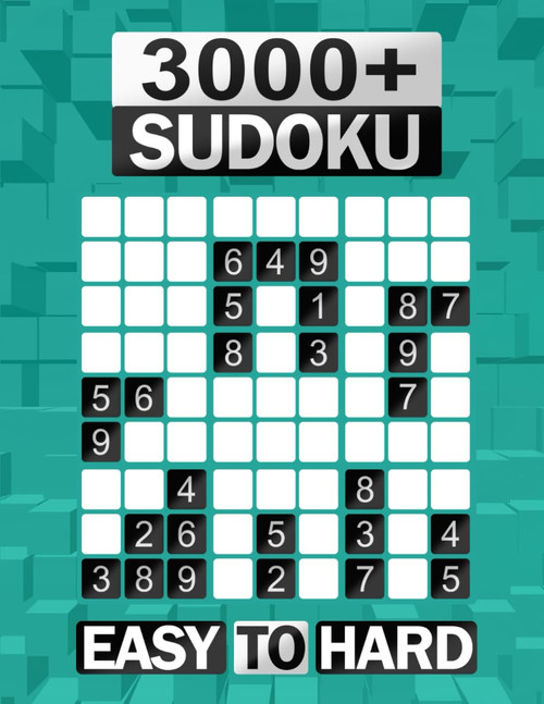 3000+ Sudoku Puzzle Book for Adults