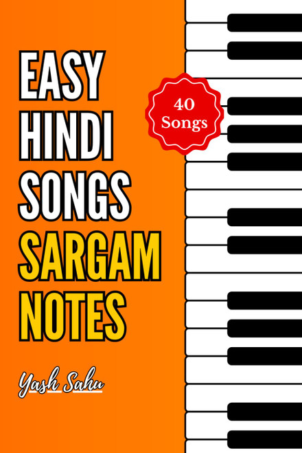 40 Easy Hindi Songs Sargam Notes for Beginners