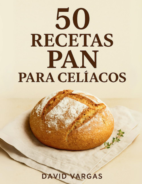 50 Recetas de Pan para Celíacos: Variedad de elaboraciones sin gluten con bases