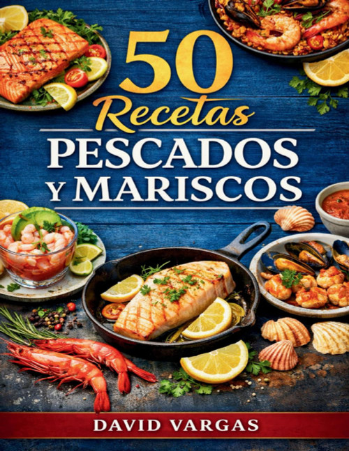 50 Recetas de Pescados y Mariscos Fáciles: Platos caseros para el día a día con sabor a mar