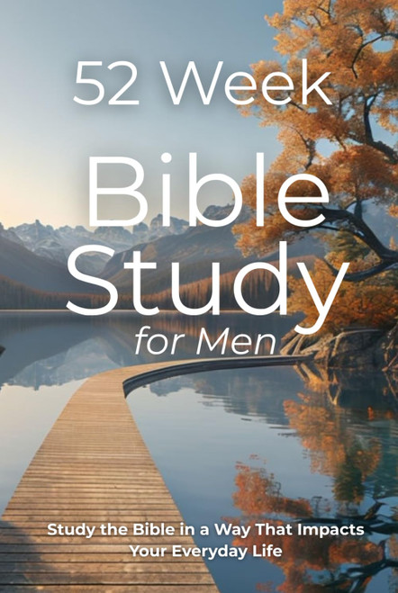 52 Week Bible Study WorkBook for Men