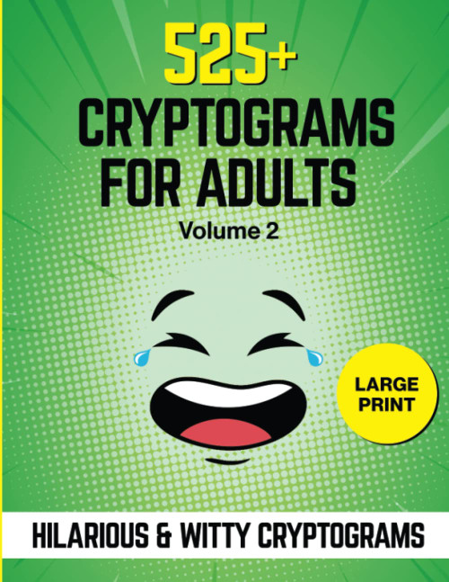 525+ Cryptograms For Adults Large Print