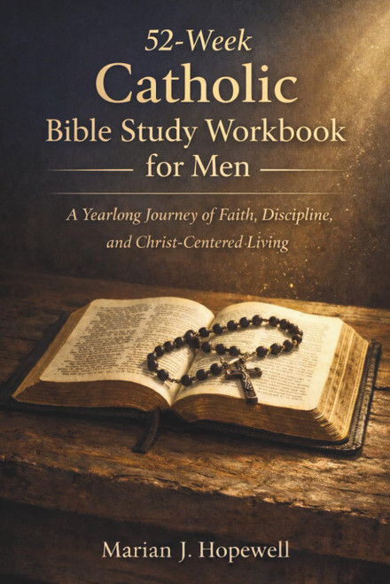 52-Week Catholic Bible Study Workbook for Men