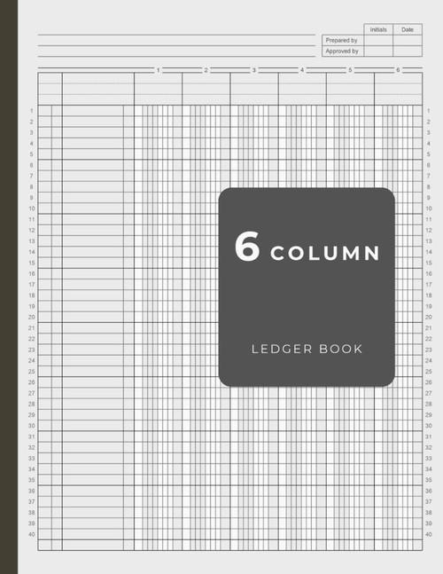 6 Column Ledger Book: Essential Accounting Tool for Bookkeeping