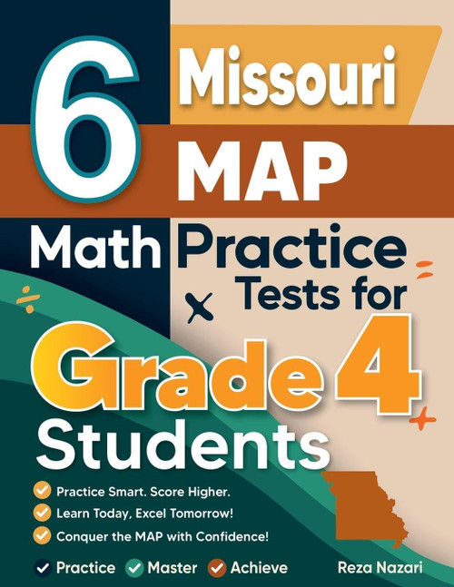 6 Missouri MAP Grade 4 Math Practice Tests