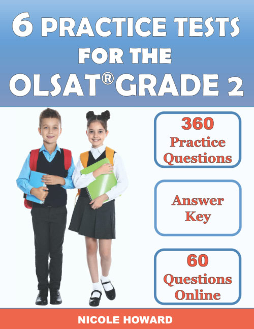 6 Practice Tests for the Olsat Grade 2: Grade 2
