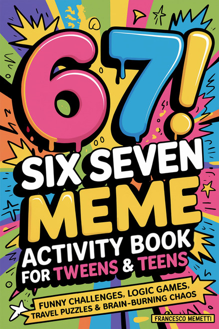 6-7! SIX SEVEN Meme Activity Book for Tweens & Teens: Funny Challenges