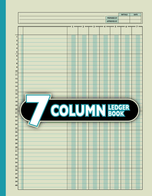 7 Column Ledger Book: Simple and Efficient Bookkeeping for Personal