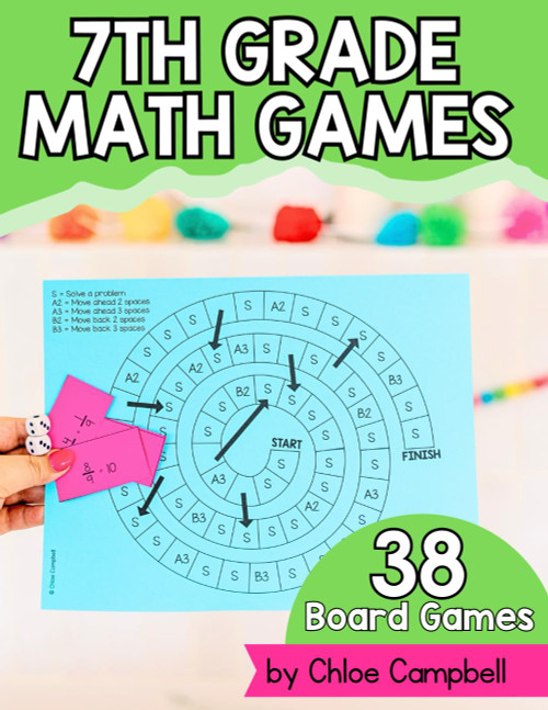 7th Grade Math Games: Homeschool Math 7th Grade