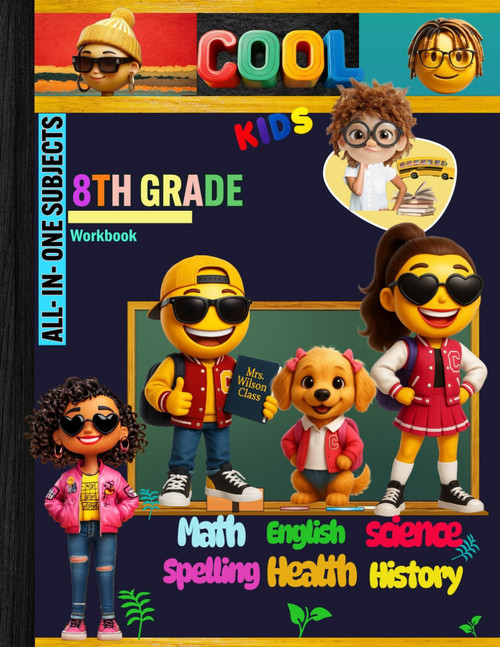 8th Grade All-in-One Subjects Workbook