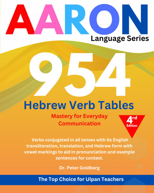 954 Hebrew Verb Tables: Mastery for Everyday Communication