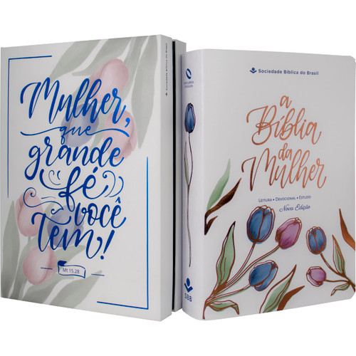 A Bíblia da Mulher Nova Edição - Capa Branca: Nova Almeida Atualizada (NAA) (Portuguese Edition)
