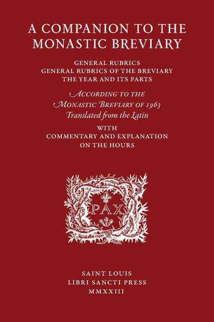 A Companion to the Monastic Breviary