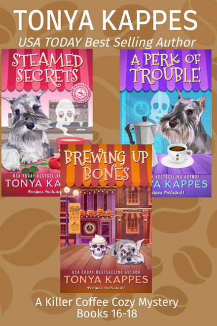 A Killer Coffee Mystery Series Books 16-18