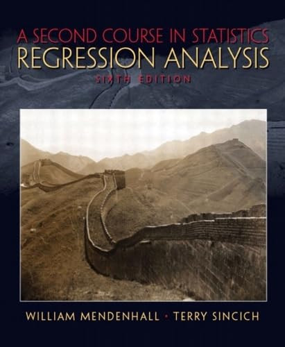 A Second Course in Statistics: Regression Analysis