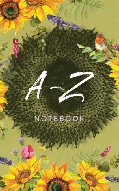 A to Z Alphabetical Notebook: Lined Journal Organizer with Alphabet Index