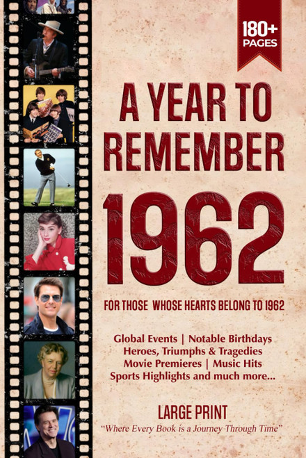 A Year To Remember 1962 History Book