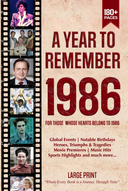 A Year To Remember 1986 History Book