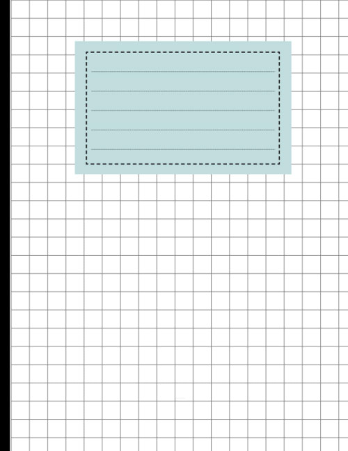 A4 Exercise Book Squared: Squared Paper 10mm | Gridded Notebook 44