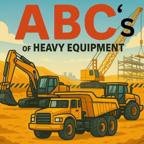 ABCs of Heavy Equipment: Kids Book About Heavy Equipment