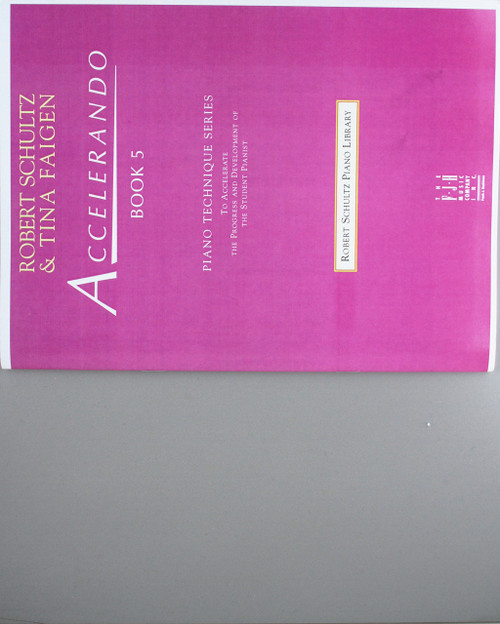 Accelerando, Book 5 (Robert Schultz Piano Library, 5)