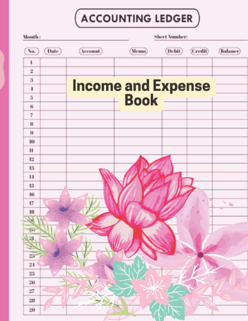 Accounting Ledger: Accounting Ledger Book: Simple Accounting Ledger for