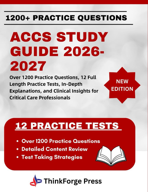 ACCS STUDY GUIDE 2026-2027: Over 1200 Practice Questions