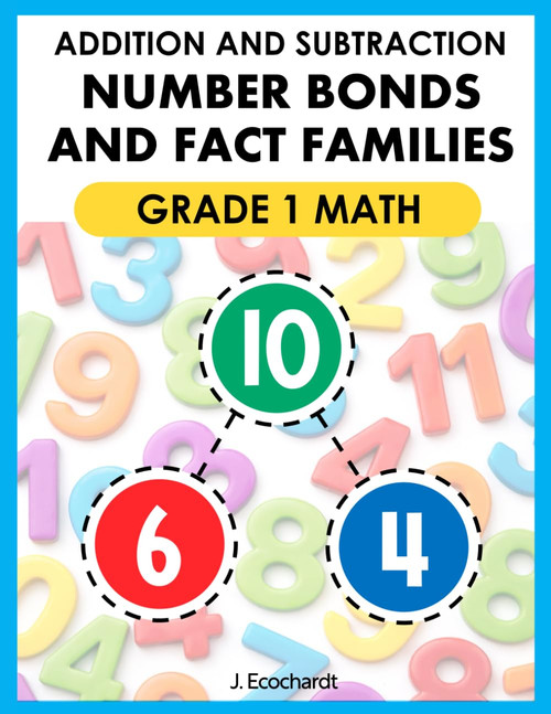 Addition and Subtraction Using Number Bonds and Fact Families 1st Grade