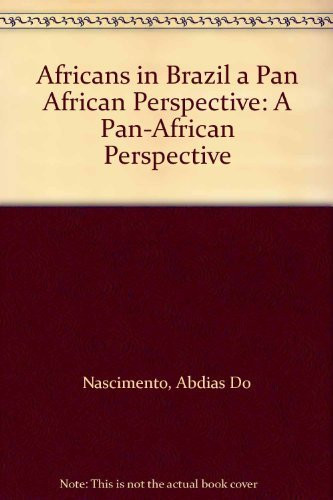 Africans in Brazil a Pan African Perspective: A Pan-African Perspective