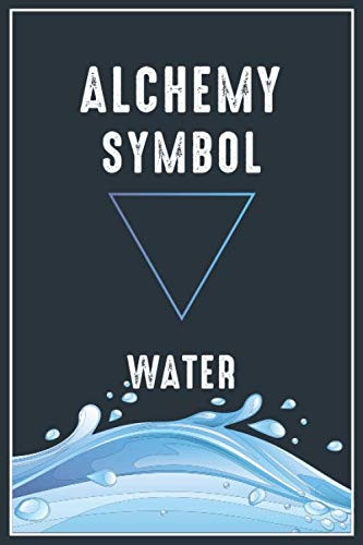 Alchemy Water Symbol: Lined Notebook / Journal Gift