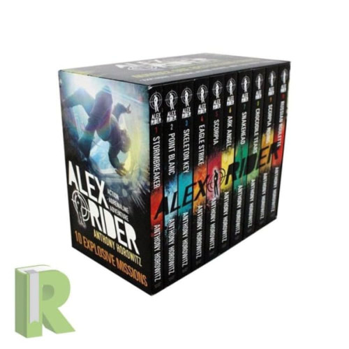 Alex Rider 10 Books Box Set Complete Collection By Anthony Horowitz