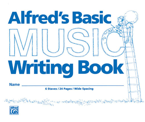 Alfred's Basic Music Writing Book: Wide Lines