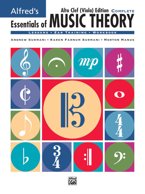 Alfred's Essentials of Music Theory: Complete Book Alto Clef