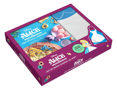 Alice in Wonderland: Gift Set Edition Cookbook and Apron: Plus Exclusive