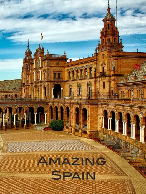 Amazing Spain: Coffee Table Book With Gorgeous Photos of Madrid