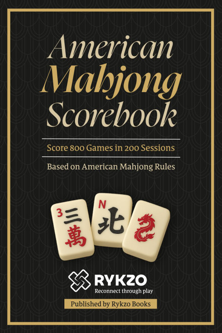 American Mahjong Scorebook: Score 800 Games in 200 Sessions – Based on American Mahjong